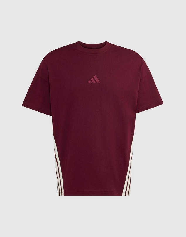 adidas Sportswear - Adidas Kit 3-Stripes Loose T-Shirt