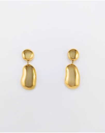Izoa - Demi Drop Stud Earrings