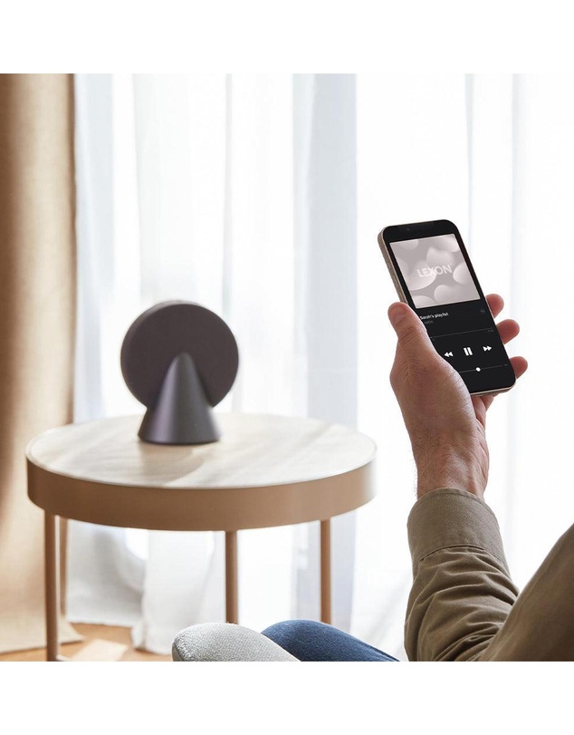 Lexon - Lexon Conic 360 Bluetooth Speaker - Grey