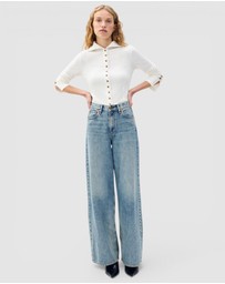 rag & bone - Featherweight Sofie Full Wide Jeans