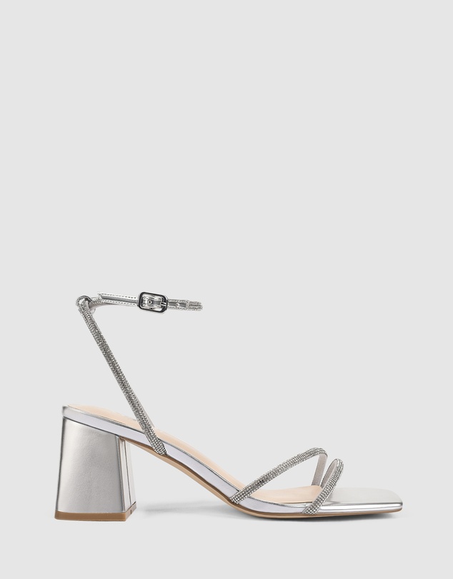 Verali - Strawberry Block Heel Sandals