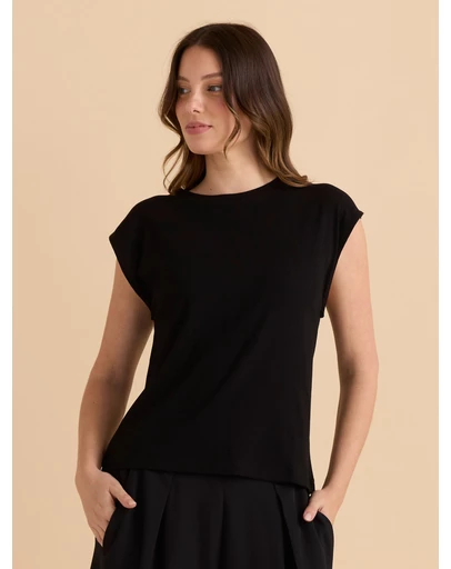Betty Basics - Cuff Rib Tee