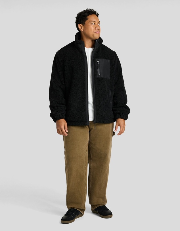 Johnny Bigg - Teddy Sherpa Zip Thru Jacket