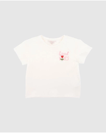 Fox & Finch - Sundae Organic Good Vibes Tee - Kids