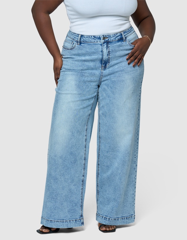 Indigo Tonic - Sully Wide Leg Jean