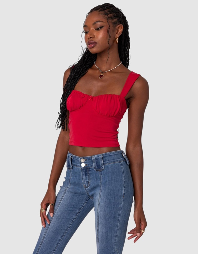 EDIKTED - Danica Cupped Tank Top