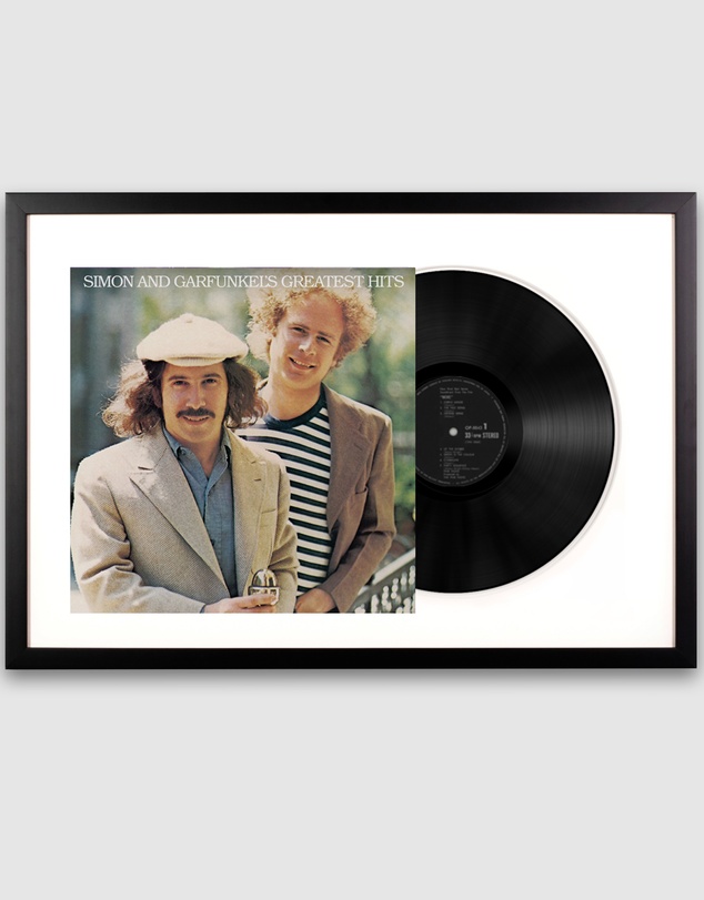 iWorld - Framed Simon & Garfunkel Greatest Hits Vinyl Album Art