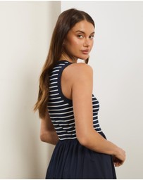 Atmos&Here - Cindy Contrast Maxi Dress
