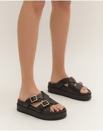 Jo Mercer - Wicca Flat Sandals