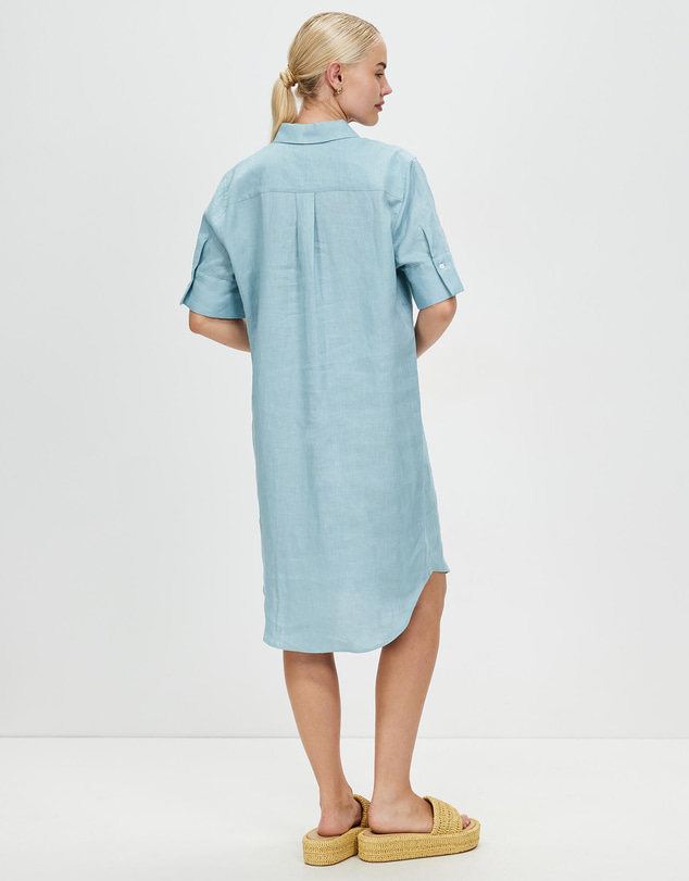 White By FTL - Hettie Shirt Dress