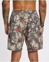 Rhythm - Tropical Camo Beach Shorts