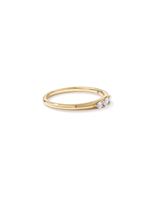 Michael Hill - 0.18TW Lab Diamond Stacker Ring in 10kt Gold