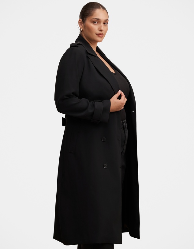 Forever New Curve - Cameron Curve Soft Trench Coat