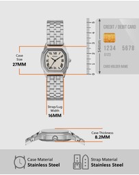Fossil - Harlow Silver Tone Analogue Watch