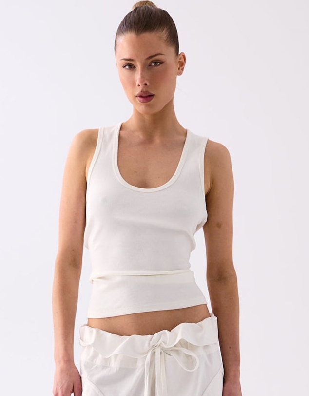 Style Addict - Camille Scoop Neck Tank