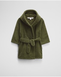 Country Road - Mara Australian Cotton Kids Hooded Robe