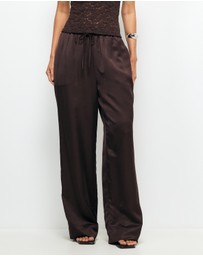 AERE - Aralyn Satin Pants