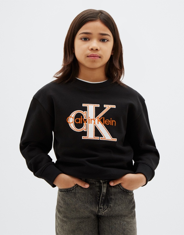 Calvin Klein Jeans - Boys Monologo Terry Sweatshirt