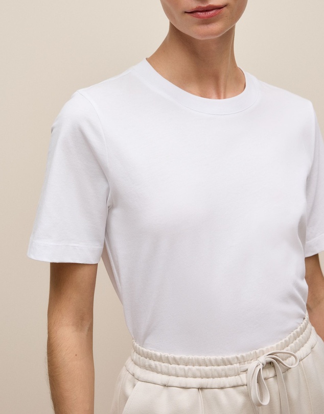 Trenery - Australian Cotton Classic T-shirt in White