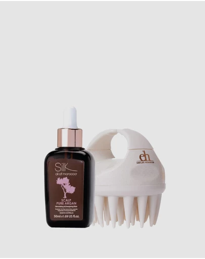 Silk Oil of Morocco - Deluxe Scalp Treatment - Value Pack