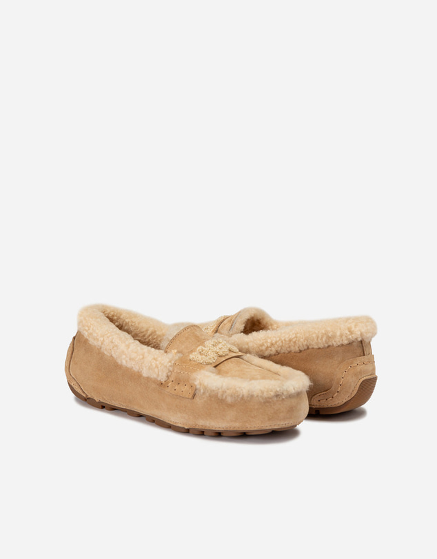 Ozwear Connection Uggs - Violet Shearling Moccasin