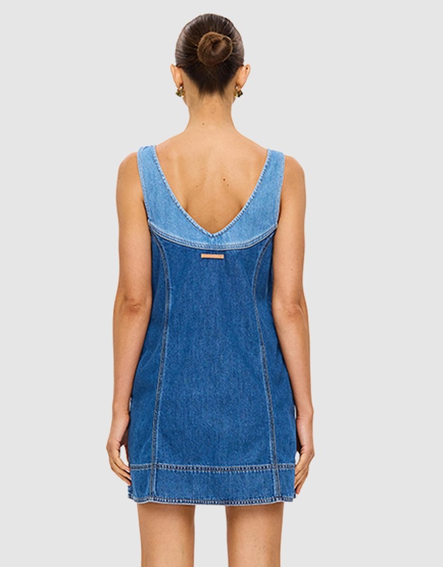 KIVARI - Coralie Denim Mini Dress