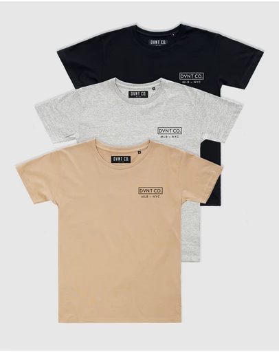 DVNT - 3-Pack NYC Tee