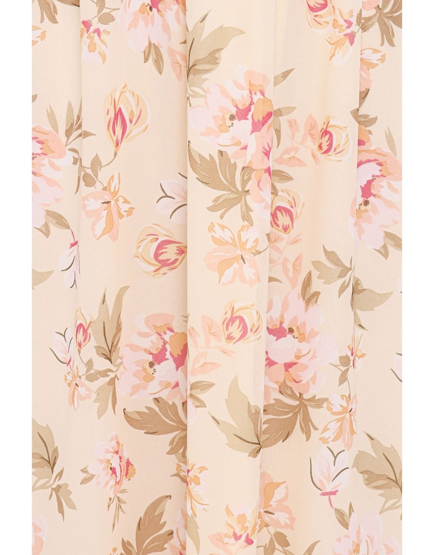 Petal & Pup - Aine Midi Dress - Cream Floral