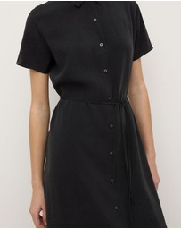 Assembly Label - Heather Silk Blend Shirt Dress