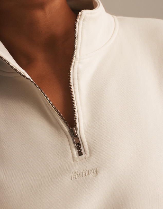 Resting - Cotton Fleece August Quarter Zip