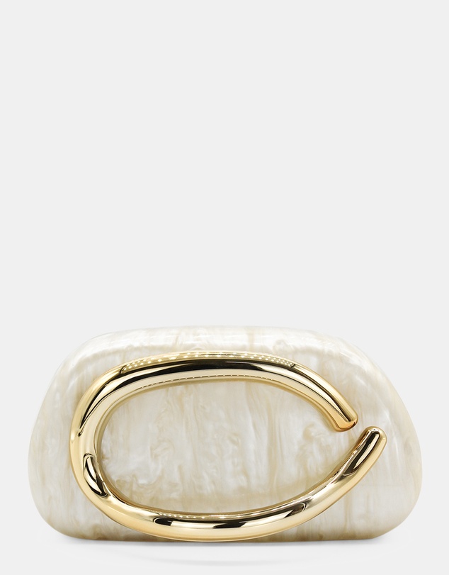 Morgan & Taylor - Bronwyn Clutch in White