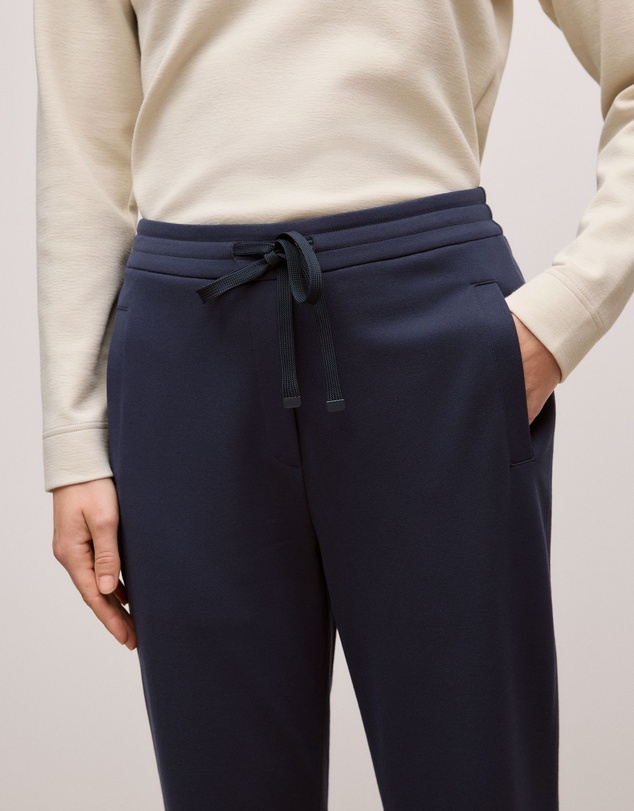 Trenery - Ponte Straight Leg Pant in Night Sky