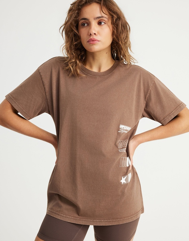 Upstate - Thrive T-Shirt - Chocolate