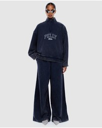 ENA PELLY - Asher Quarter Zip Through Sweat