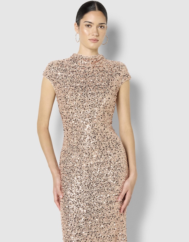 Montique - Zahra Sequin Dress