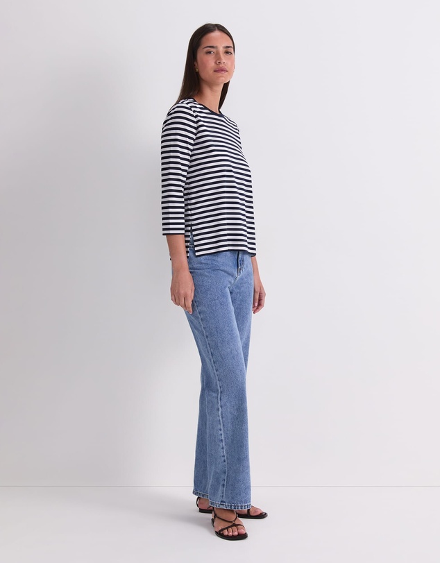 Sportscraft - Mercerised Cotton 3/4 Sleeve Tee