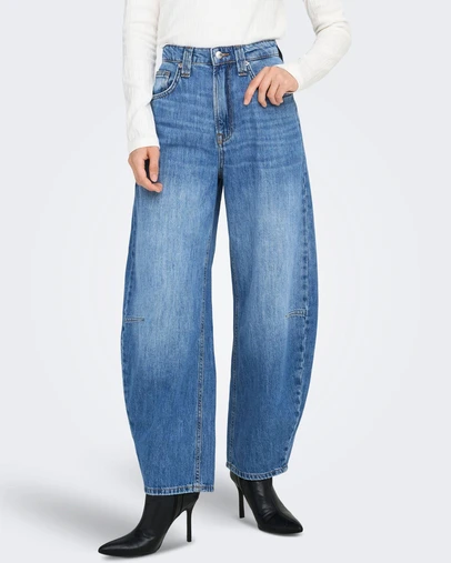 ONLY - Frankie High-Waist Barrel Jeans