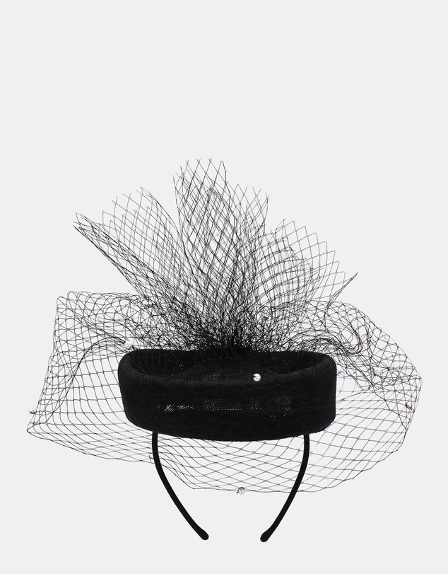 Morgan & Taylor - Prue Fascinator in Black