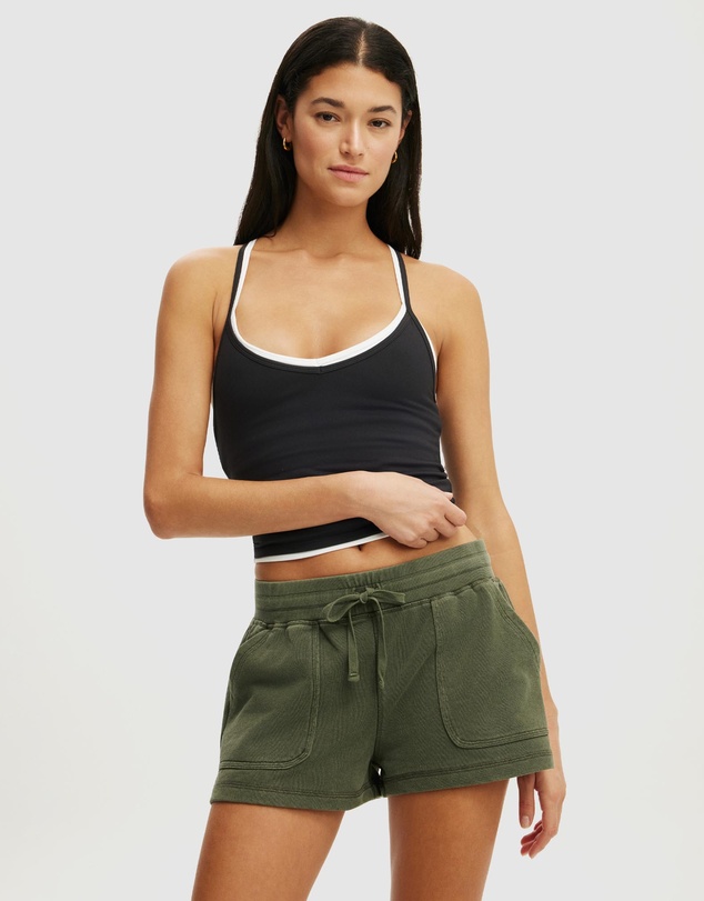Cotton On Body Active - Active Fleece Utility Shorts