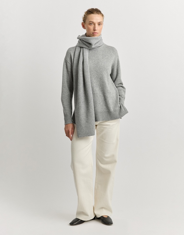 Toorallie - Fine Rib Scarf