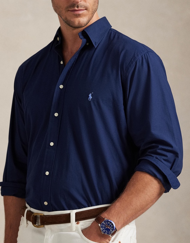 Polo Ralph Lauren - ICONIC EXCLUSIVE - Big & Tall Stretch Poplin Shirt