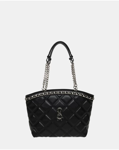 Steve Madden - BSole Black Silver Handbag