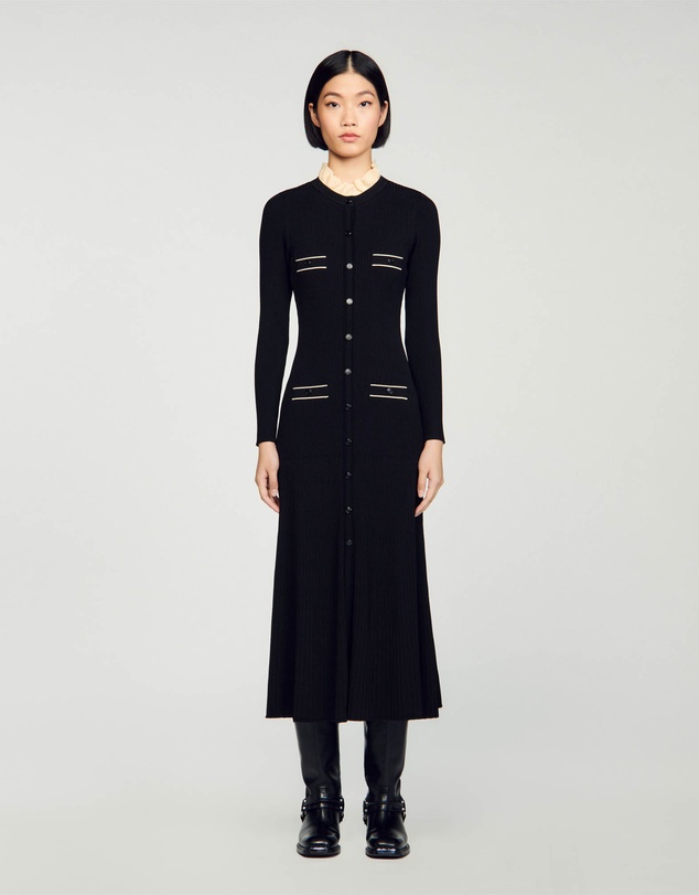 Sandro - Odaya Knitted Dress