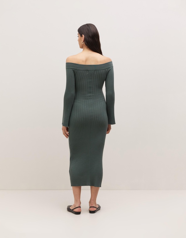 Minima Esenciales - Willow Merino Wool Knit Dress