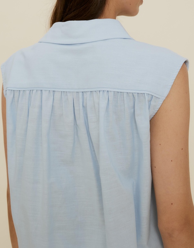 The Fated - Lucie Linen Blend Shirt