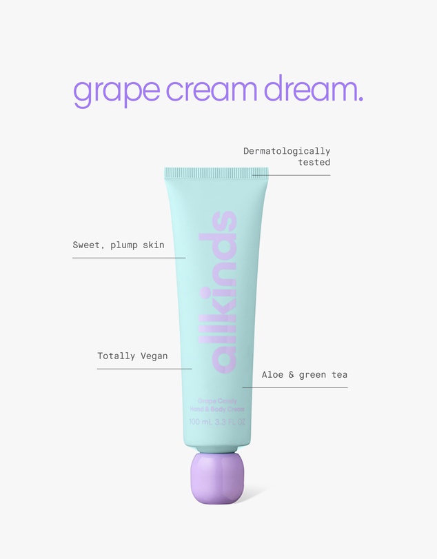 Allkinds - Grape Candy Hand & Body Cream