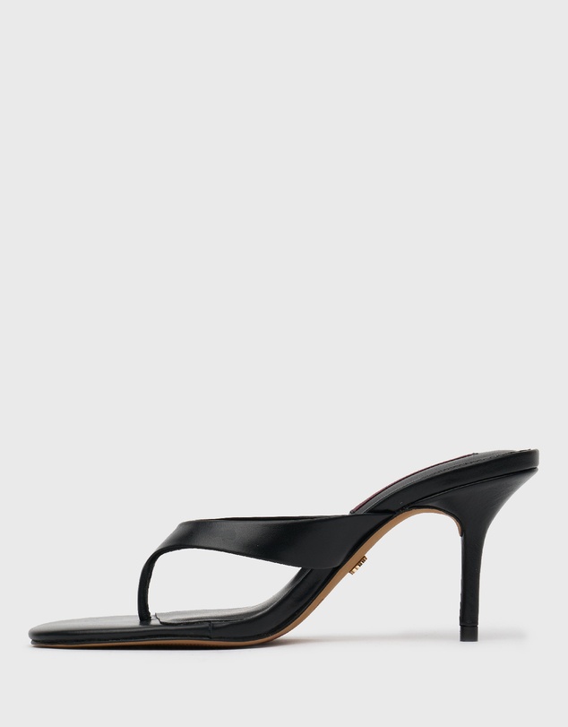 Betts - Ruby Leather Thong Mule Sandals