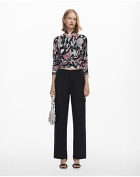 Desigual - Sweater with floral details