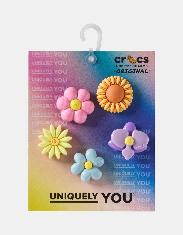 Crocs - Puffy Flowers 5 Pack