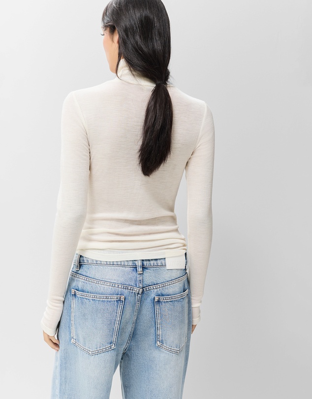 UNISON - Merino High Neck Top